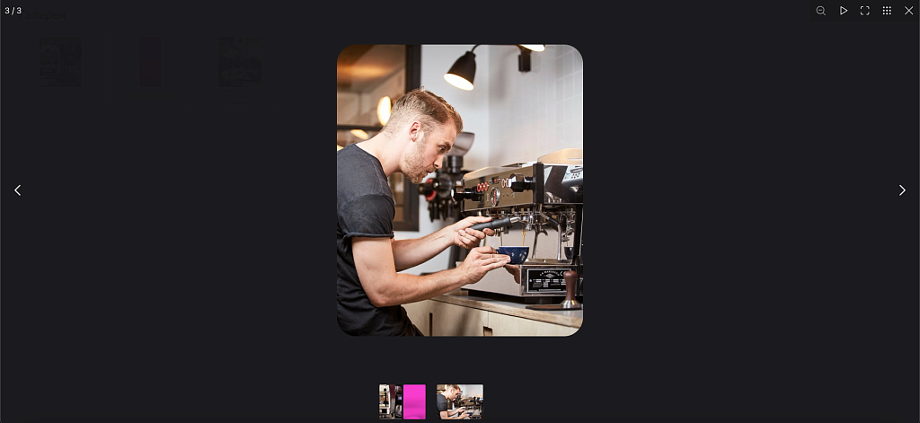 Галерея из медиабиблиотеки