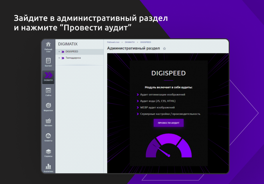 DIGISPEED Analyzer - Анализатор скорости сайта