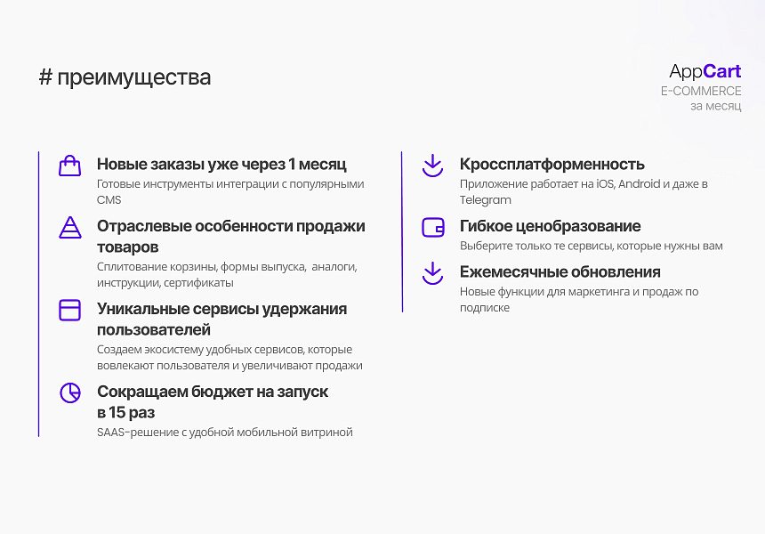 App Cart: мобильное приложение для интернет-магазина