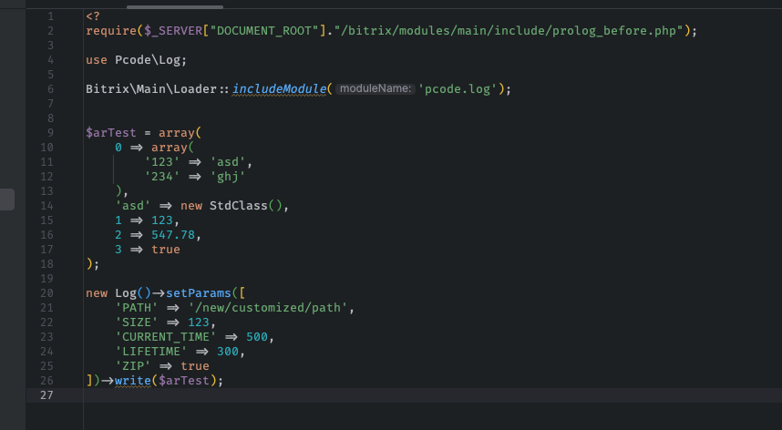 Форматированный вывод и логирование отладочной информации