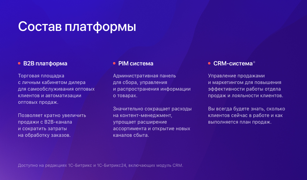 АЛЬФА: B2B платформа — оптовый b2b портал с личным кабинетом дилера. E-commerce система поставщиков