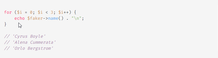 Модуль dZENcode: Fakerphp