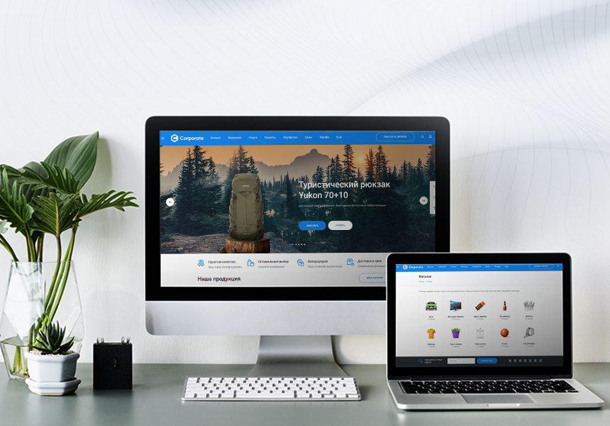 EPIR: Корпоративный сайт с каталогом (интернет-магазин на редакции Старт)