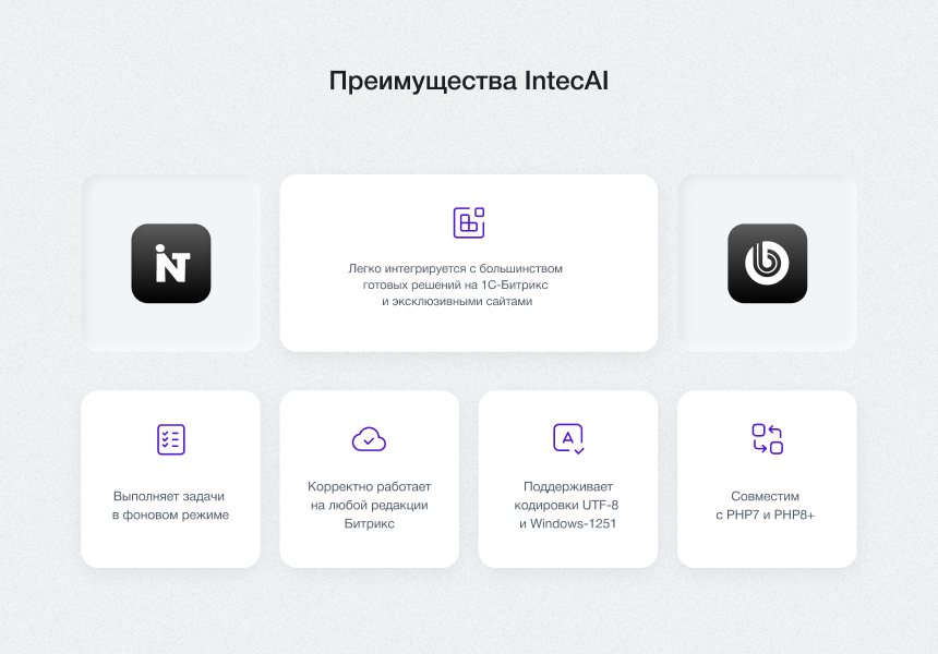 IntecAI - Chat GPT интеграция с сайтом: генерация контента, seo-текстов, мета-тегов