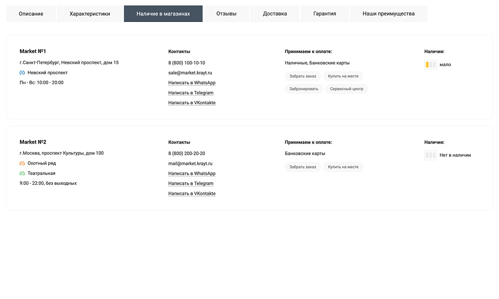 ОТРАСЛЕВОЙ ИНТЕРНЕТ-МАГАЗИН ЭЛЕКТРОНИКИ И БЫТОВОЙ ТЕХНИКИ «КРАЙТ: ЭЛЕКТРОНИКА.MARKET PRO»