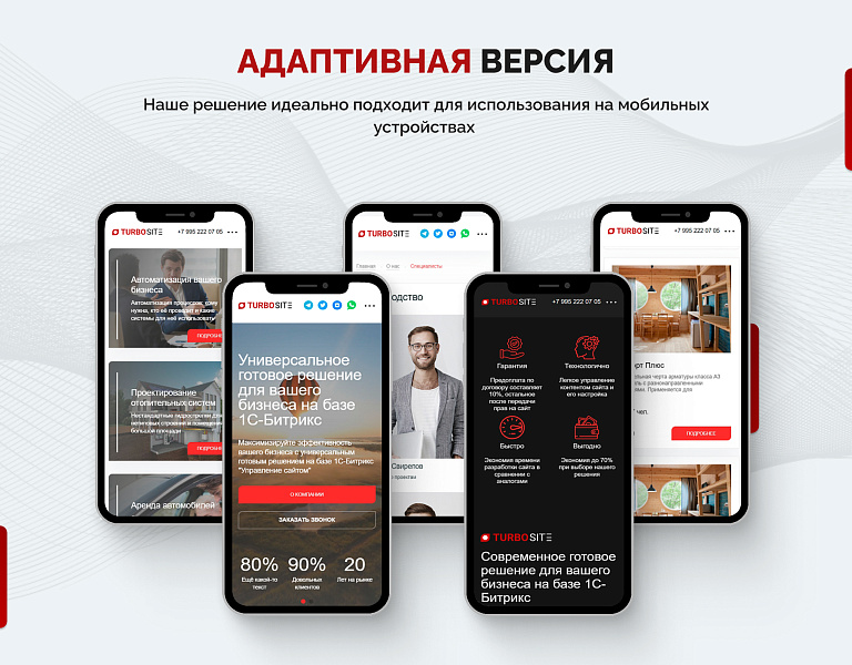 Турбосайт: Универсальный корпоративный сайт