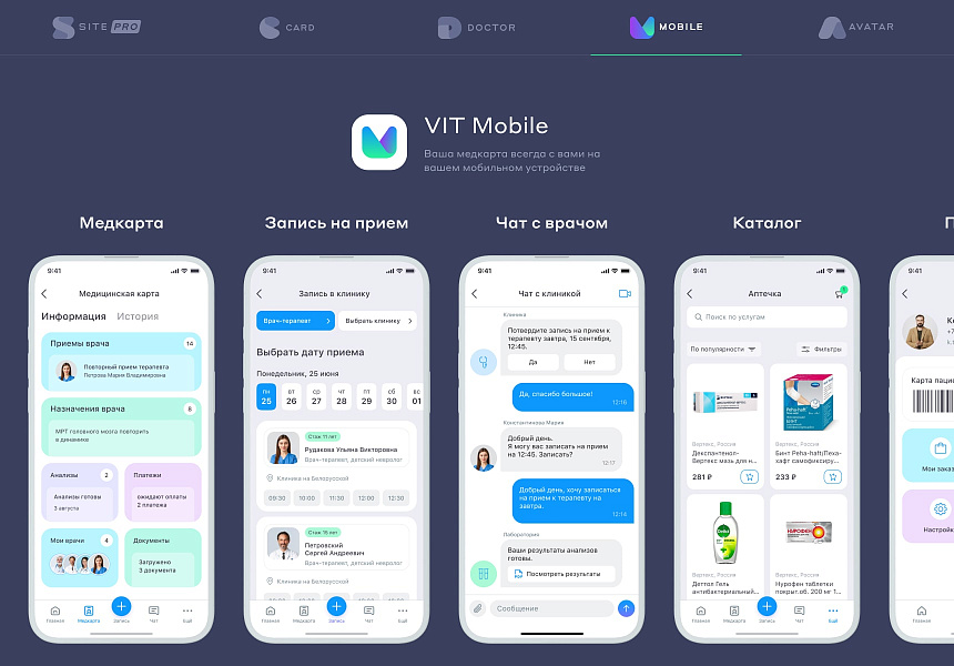 Сайт многопрофильной клиники, медицинского центра