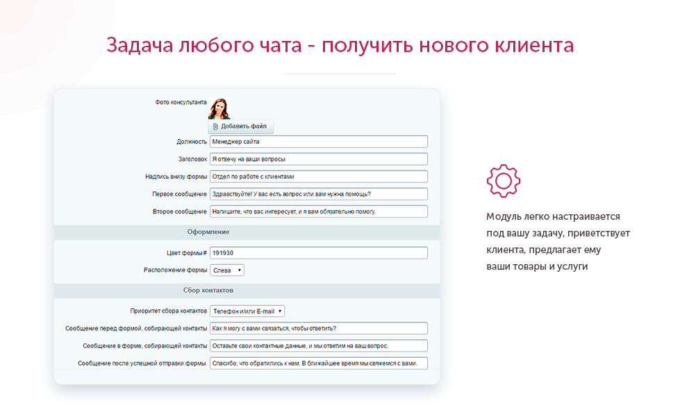 INTECBOT - Чат бот для сайта. Ловец лидов. Роботизированный онлайн-консультант.